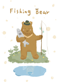 Fishing bear