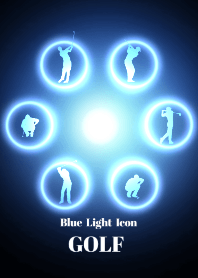 Blue Light Icon GOLF