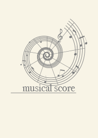 musicalscore ivory