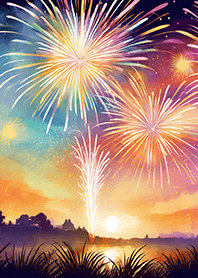 Beautiful Fireworks Theme#855