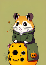 Halloween Hamster ec7013