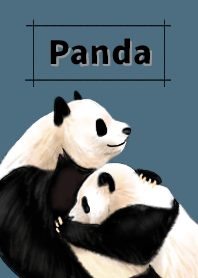 パンダ ブルー