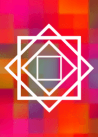 Warm color Geometric pattern