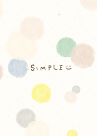 Watercolor A circle Chic2 from Japan