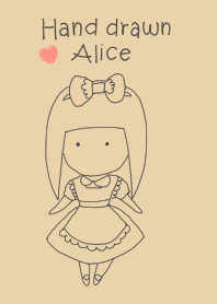 Hand drawn Alice