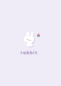 兔子5 西瓜 [紫色]