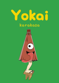 Yokai karakasa Parot green (ver.color)