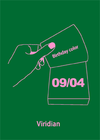 Birthday color September 4 simple: