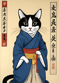 Ukiyo-e - Whale 5E54ab