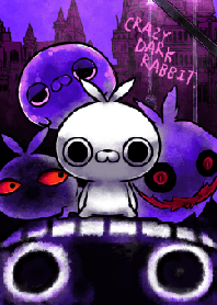 CRAZY DARK RABBIT -purple-