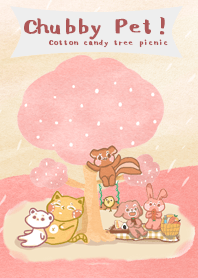 Chubby Pet! - Pink picnic