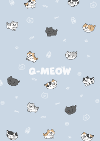 Q-meow2 - baby blue