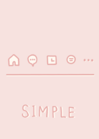 SIMPLE/ PINK / BEIGE