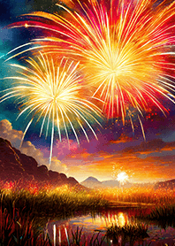 Beautiful Fireworks Theme#782