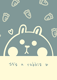 Bunny and Carrot J-Grey Indigo (Ye05)