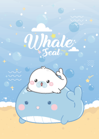 วาฬแมวน้ำอุ๋งๆ ใต้ทะเล คิ้วตี้