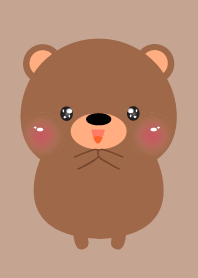 Lovely Brown Bear Theme