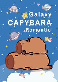 คาปิบารา/จักรวาลอันกว้างใหญ่/สีน้ำเงิน