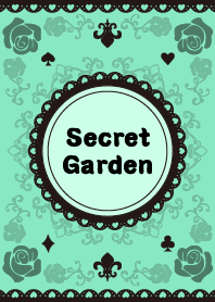 Secret Garden-Blue and green