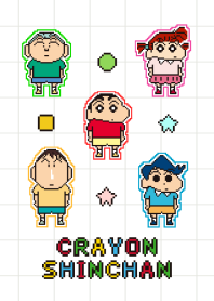 Crayon Shinchan Pixel Art