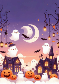 Halloween fun ghost cute n.88
