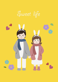 可愛情侶˙兔子裝扮4.0