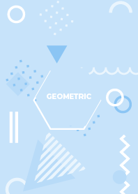 Flat Geometric Tropical Blue
