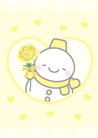 Carnation: Yellow Snowman Theme 9