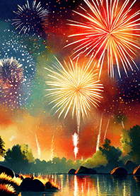 Beautiful Fireworks Theme#806