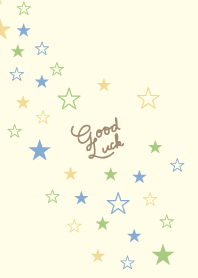 幸運の3色の流れ星2