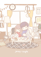 Jersey Couple Line Theme Line Store