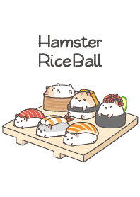 Hamster Rice Ball - Sushi