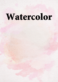 @Watercolor background(pink)