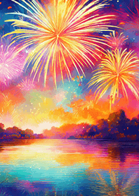 Beautiful Fireworks Theme#489