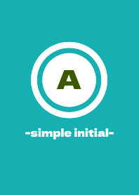 simple initial-A- THEME 78