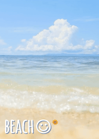 海濱 向日葵<藍色>