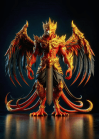 พญาครุฑบารมีเสริมโชคลาภ