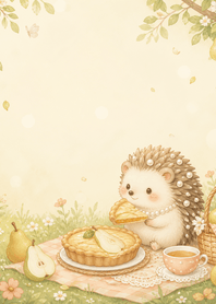 Pearl Hedgehog Pear Pie Meadow