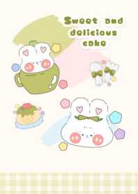 Sweet and delicious cake3