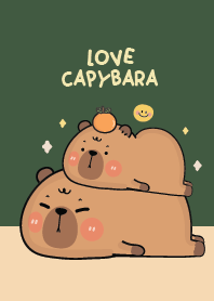 Capybara : mid night green!