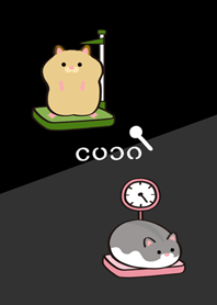 Hamster health check!(black)