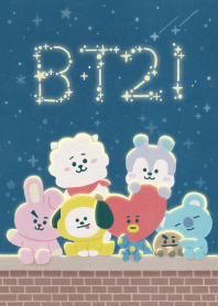 BT21 별이 반짝이는 밤