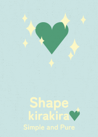 kirakira heart spring sky