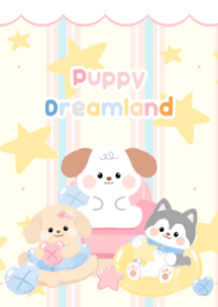 Puppy dreamland (pink)
