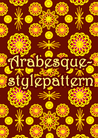 Arabesque-style pattern 8