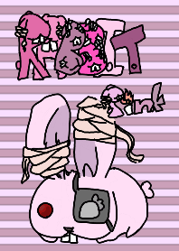 rabbit pink.