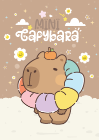 Capybara Mini x Smile Flower