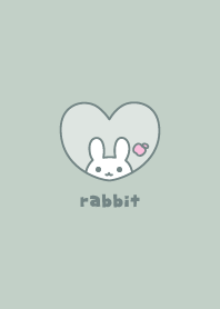 Rabbits Apple [Dullness Green]