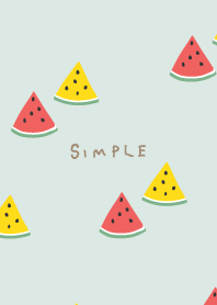 Watermelon dull color28 from Japan