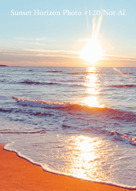 Sunset Horizon Photo #120 Not AI